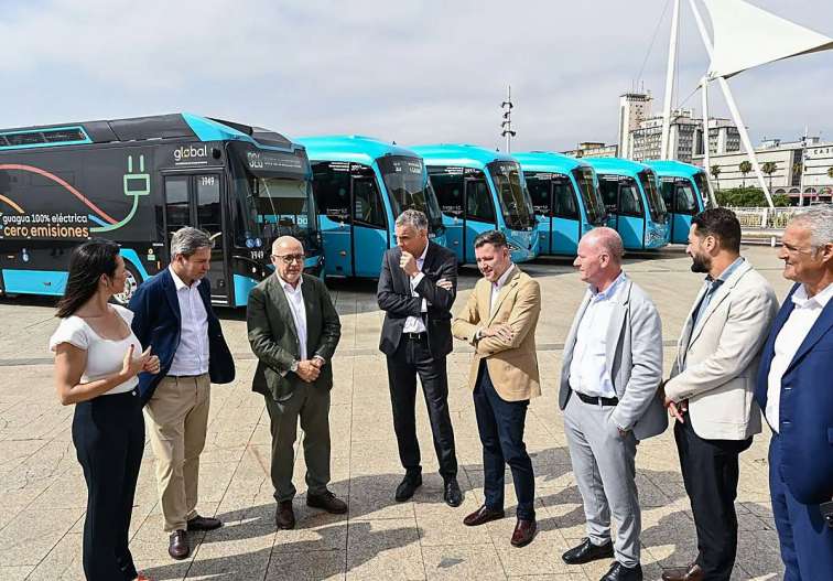 Global nimmt seinen ersten Elektrobus in Betrieb ..!!!