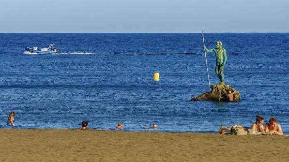 Erneuter Rettungseinsatz an einem Strand auf Gran Canaria …